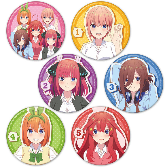 『五等分の花嫁∽  』トレーディング缶バッジ vol.1（BOX）