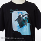 『初音ミク HATSUNE MIKU EXPO 10th Anniversary』Tシャツ 柄A(八三様) ブラック Mサイズ