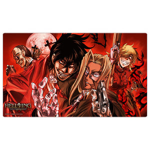 『HELLSING』ラバーマット(アーカード&インテグラ&ウォルター&セラス)