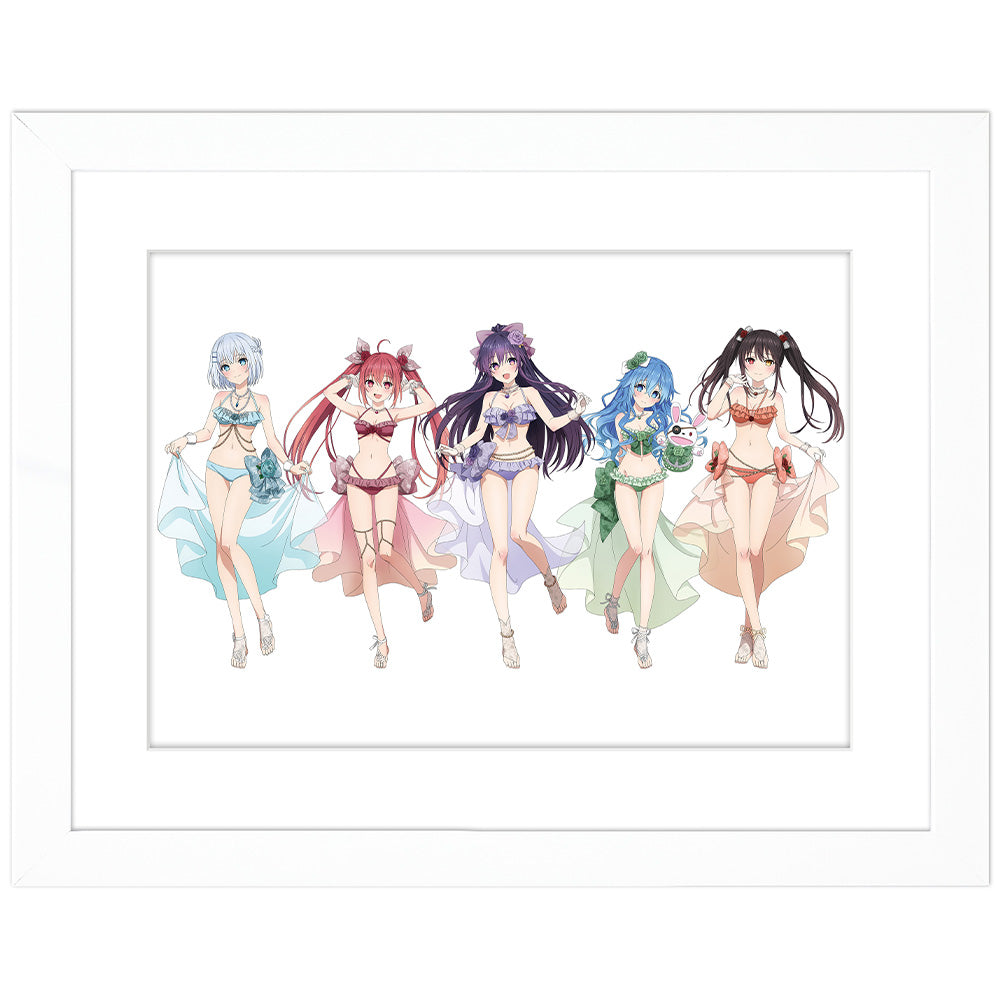 【8/31まで】デート・ア・ライブV キャラファイングラフ A4 集合 デート・ア・ライブV』描き下ろしキャラファイングラフ(集合)A4