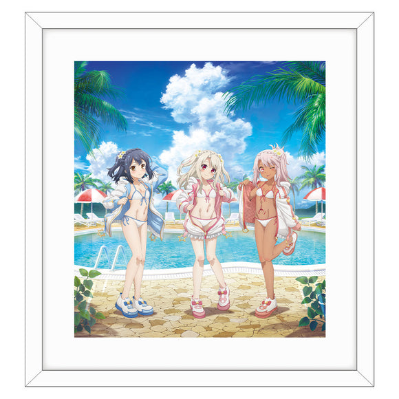 『Fate/kaleid liner プリズマ☆イリヤ Licht 名前の無い少女』描き下ろし複製原画(イリヤ&美遊&クロエ/夏)