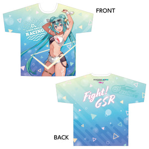 『初音ミク』レーシングミク 2023 Tropical Ver. フルグラフィックTシャツ