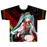 『初音ミク』レーシングミク 2023 JCL TEAM UKYO 応援Ver. フルグラフィックTシャツ