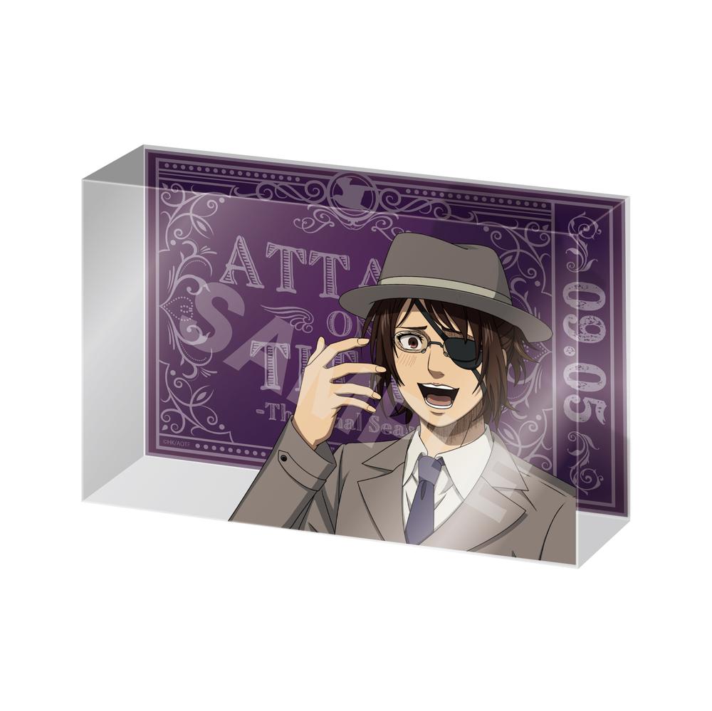 『進撃の巨人 The Final Season』クリスタルアートボード /03 ハンジ【202510再販】