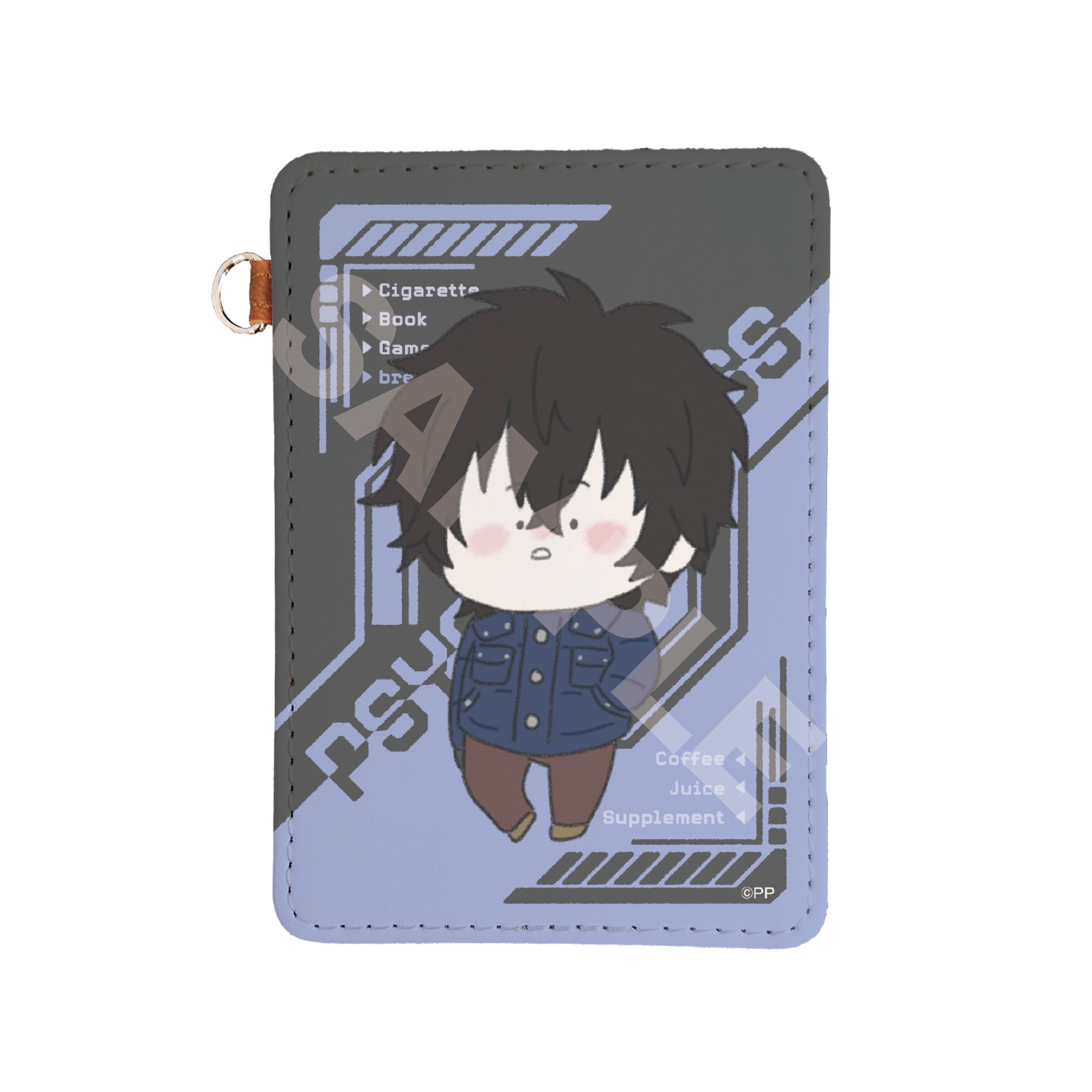 PSYCHO-PASS サイコパス』ちるコレ レザーパスケース 06 鹿矛囲