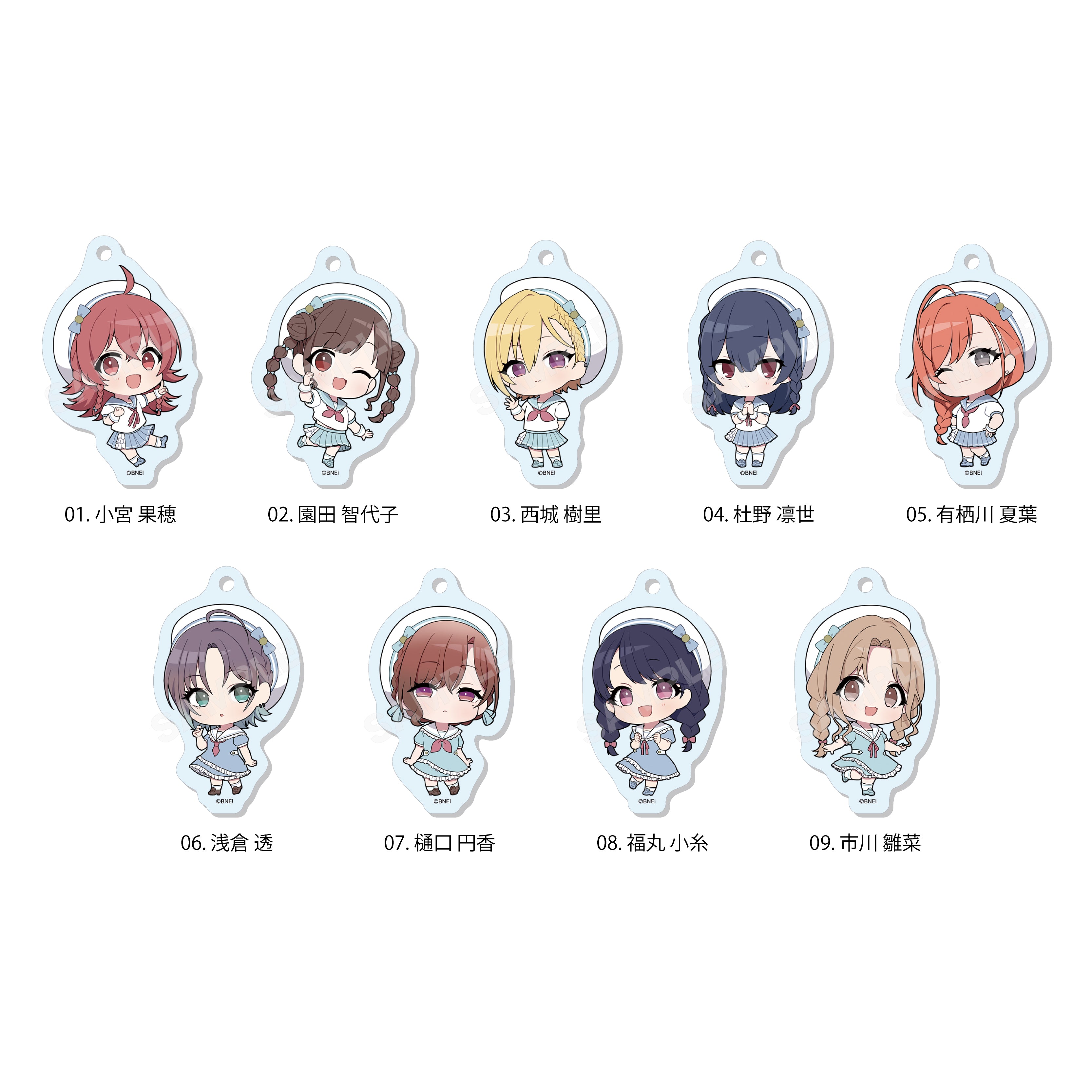 アイドルマスター シャイニーカラーズ』アクリルスタンドプレート03 