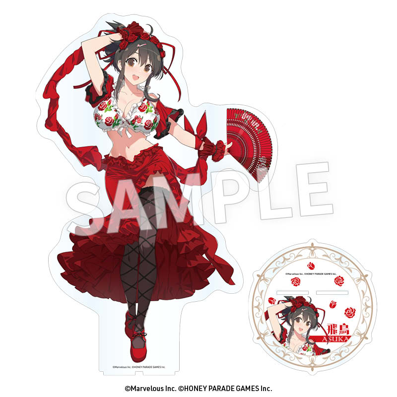 閃乱カグラ』アクリルマルチスタンド 雪泉(制服風水着) - Anime Store.JP
