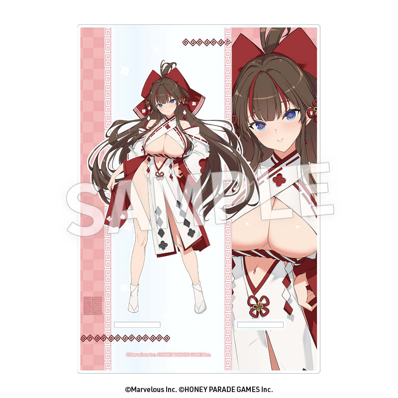 閃乱カグラ』アクリルマルチスタンド 雪泉(制服風水着) - Anime Store.JP