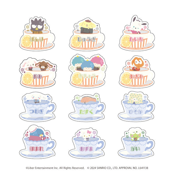 『A3!×Sanrio characters』おなまえプレートバッジ06/A&W BOX(全12種)(ミニキャライラスト)