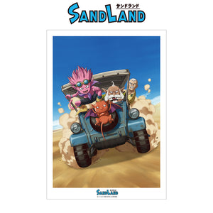 『映画 SAND LAND（サンドランド）』集合ビジュアル A3マット加⼯ポスター