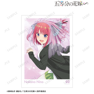 『五等分の花嫁∽』中野二乃 A3マット加工ポスター