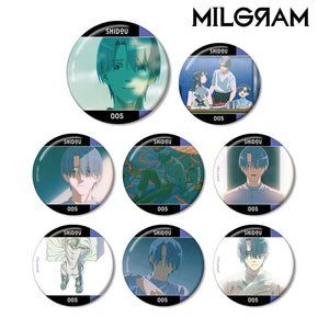 『MILGRAM -ミルグラム-』トレーディング MV ⽸バッジ シドウ『トリアージ』 BOX【202406再販】