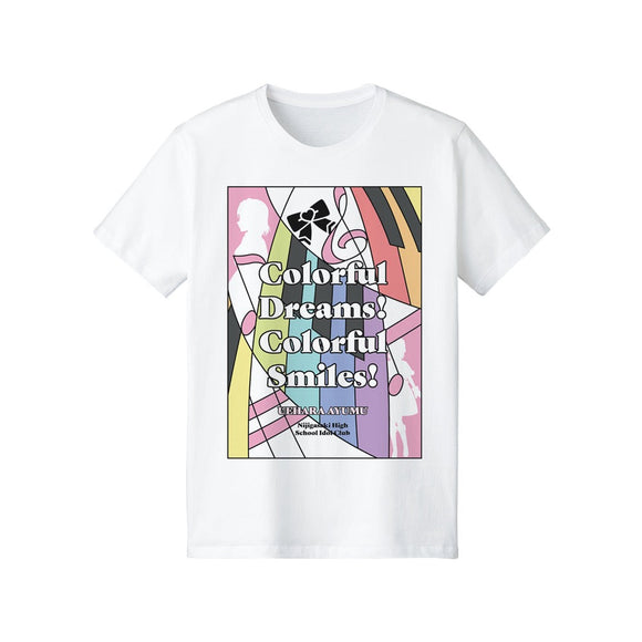 『ラブライブ!虹ヶ咲学園スクールアイドル同好会』上原 歩夢 Colorful Dreams! Colorful Smiles! 楽曲イメージTシャツレディース【202406再販】