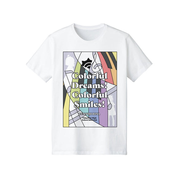 『ラブライブ!虹ヶ咲学園スクールアイドル同好会』天王寺 璃奈 Colorful Dreams! Colorful Smiles! 楽曲イメージTシャツメンズ【202406再販】