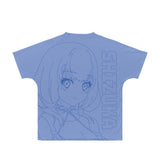 『ワールドダイスター』静香 フルグラフィックTシャツユニセックス【202407再販】