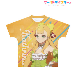 TVアニメ『ワールドダイスター』 カトリナ・グリーベル フルグラフィックTシャツユニセックス