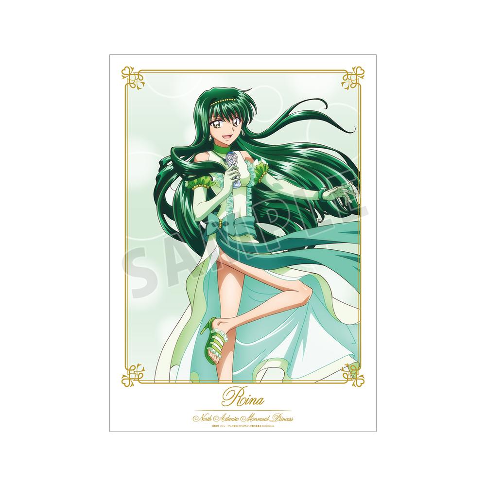 『ぴちぴちピッチ』描き下ろしイラスト 洞院 リナ 20th Anniversary ver. A3マット加工ポスター【202506再販】