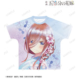 『映画 五等分の花嫁』描き下ろしイラスト 中野三玖 桜和装ver. Ani-Art aqua label フルグラフィックTシャツ