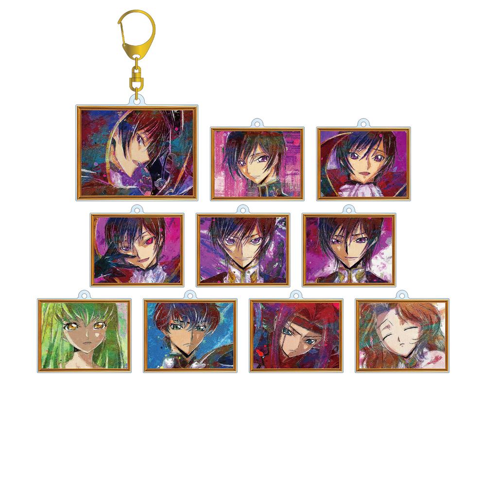 コードギアス トレーディング名言場面写キーホルダー ルルーシュ ② コードギアス トレーディング名言場面写キーホルダー ルルーシュ ②