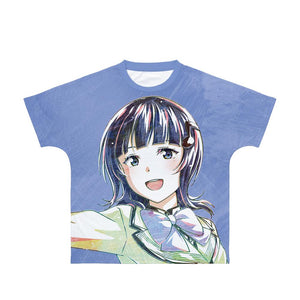 『ラブライブ!虹ヶ咲学園スクールアイドル同好会』朝香 果林 Ani-Art フルグラフィックTシャツユニセックス【202407再販】