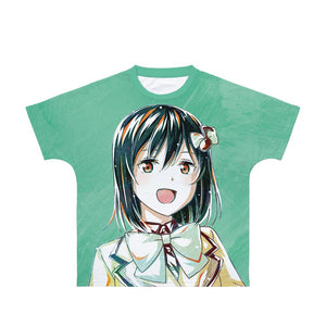 『ラブライブ!虹ヶ咲学園スクールアイドル同好会』三船 栞子 Ani-Art フルグラフィックTシャツユニセックス【202407再販】