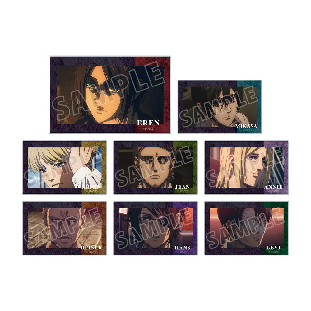 『進撃の巨人』トレーディング場面写アクリルカード(単位/BOX)【202507再販】