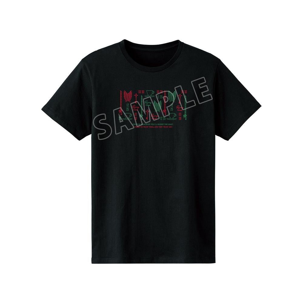 『進撃の巨人』エレン&リヴァイ モチーフ柄 Tシャツレディース【202512再販】