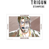 『TRIGUN STAMPEDE』ロベルト・デニーロ Ani-Art A3マット加工ポスター【202409再販】