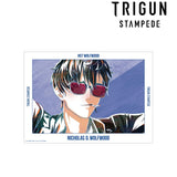 『TRIGUN STAMPEDE』ニコラス・D・ウルフウッド B Ani-Art A3マット加工ポスター【202409再販】