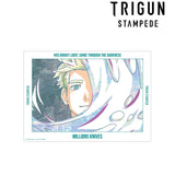 『TRIGUN STAMPEDE』ミリオンズ・ナイヴズ Ani-Art A3マット加工ポスター【202409再販】