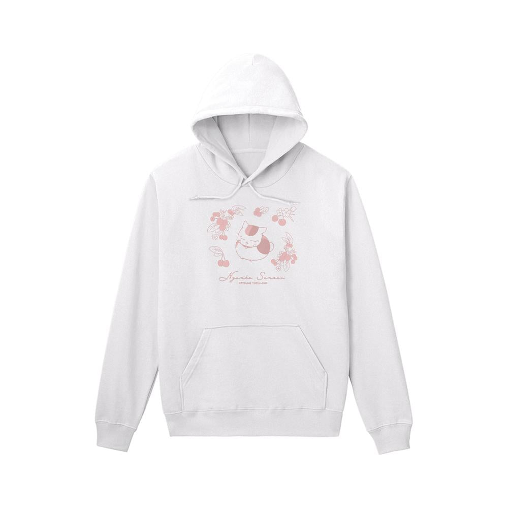 『夏目友人帳』ニャンコ先生 パーカー サクランボメンズ【202602再販】