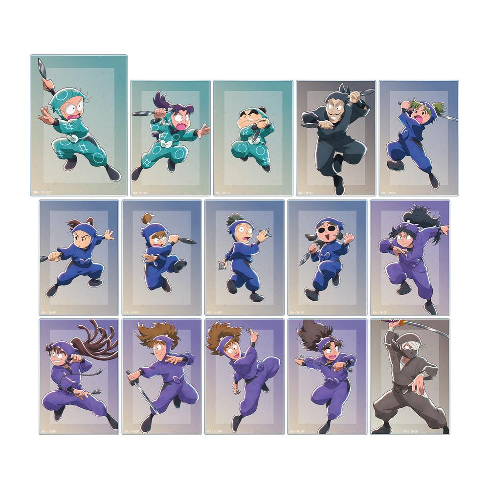『忍たま乱太郎』描き下ろしイラスト みんなで鍛練の段ver. トレーディングアクリルカード(単位/BOX)【202509再販】