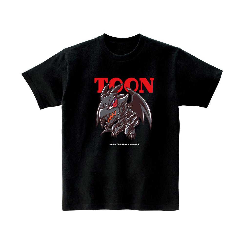 『遊☆戯☆王デュエルモンスターズ』真紅眼の黒竜 トゥーン・ワールド テイストデフォルメ 第2弾 Tシャツレディース【202510再販】