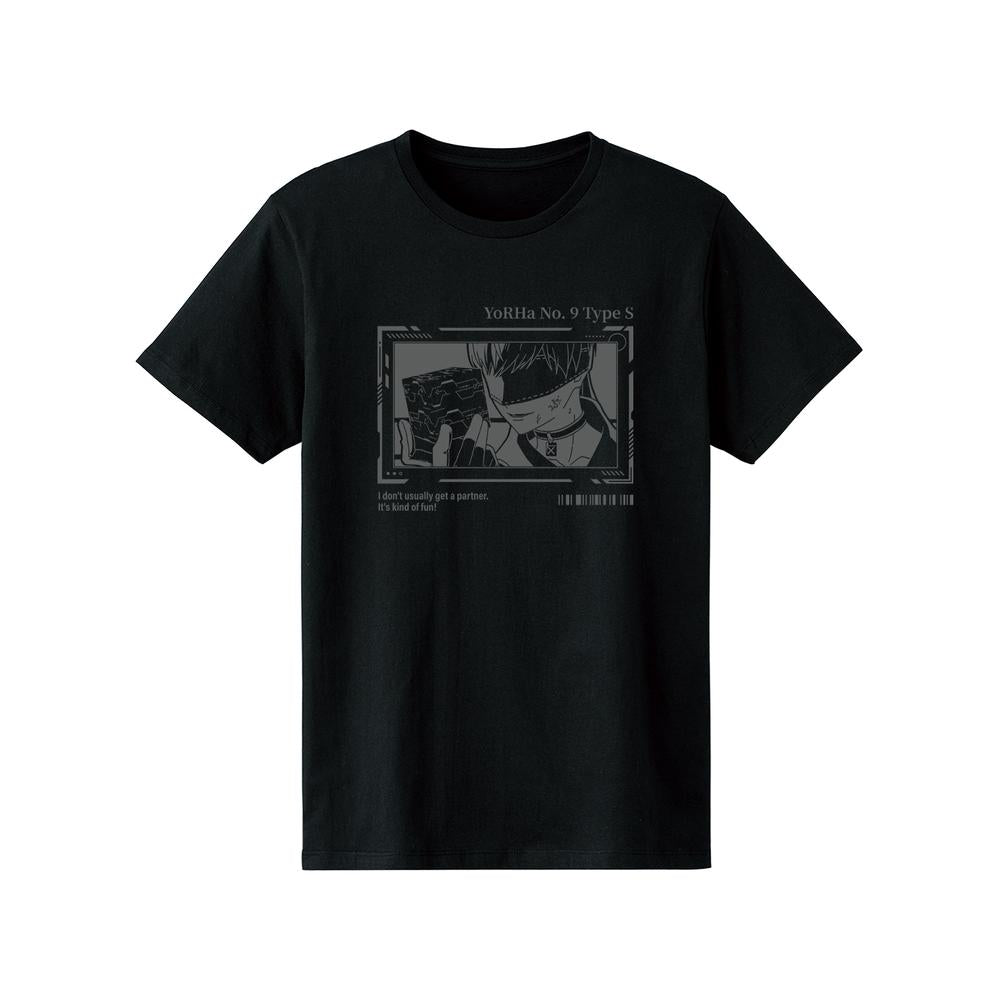 『NieR:Automata Ver1.1a』9S リフレクタープリントTシャツメンズ【202602再販】