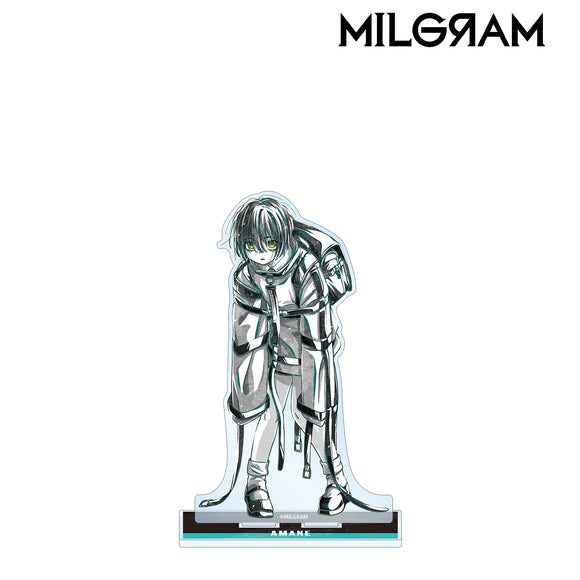 『MILGRAM -ミルグラム-』アマネ Ani-Art BLACK LABEL BIGアクリルスタンド