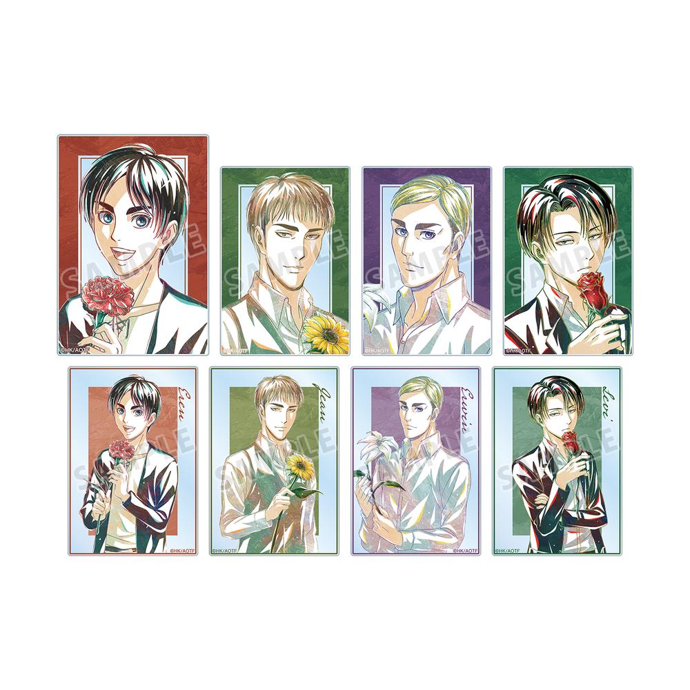 『進撃の巨人』描き下ろし Flower Shop ver. トレーディング Ani-Art アクリルカード(単位/BOX)【202507再販】