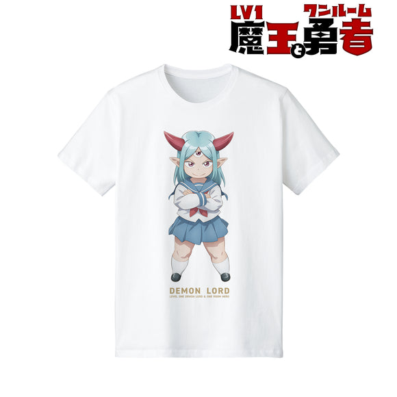 『Lv1魔王とワンルーム勇者』魔王 Tシャツ(メンズ/レディース)