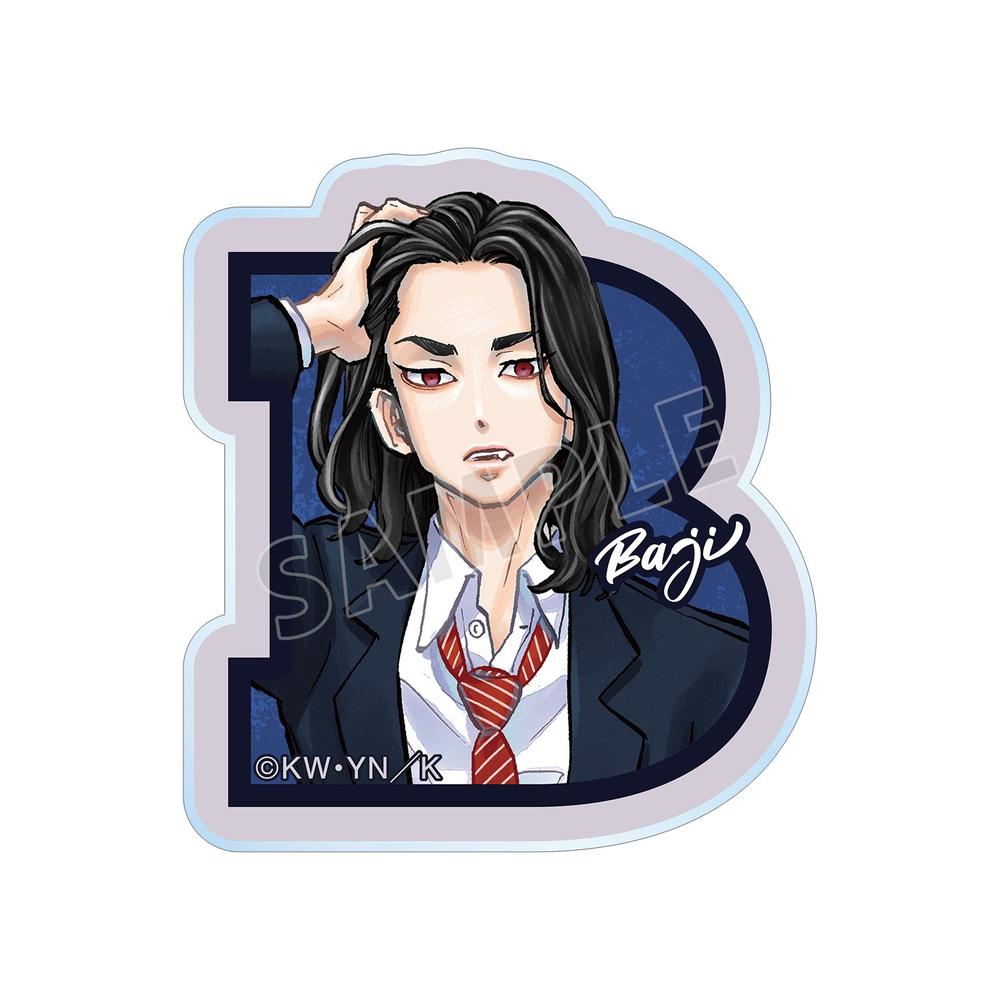 『東京卍リベンジャーズ ~場地圭介からの手紙~』場地 圭介 イニシャルアクリルステッカー【202604再販】