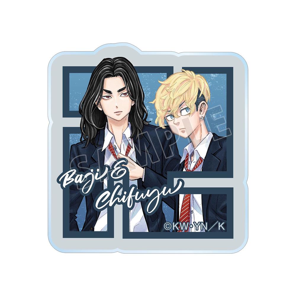 『東京卍リベンジャーズ ~場地圭介からの手紙~』場地 圭介&松野 千冬 アクリルステッカー【202604再販】