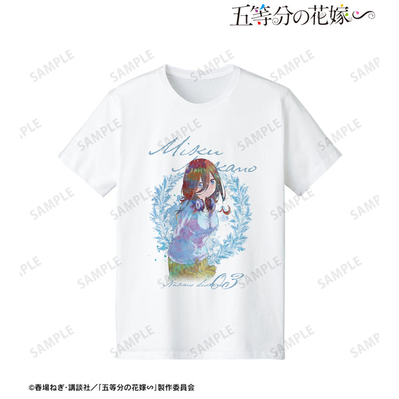 『五等分の花嫁∽』 中野三玖 grunge CANVAS Tシャツメンズ