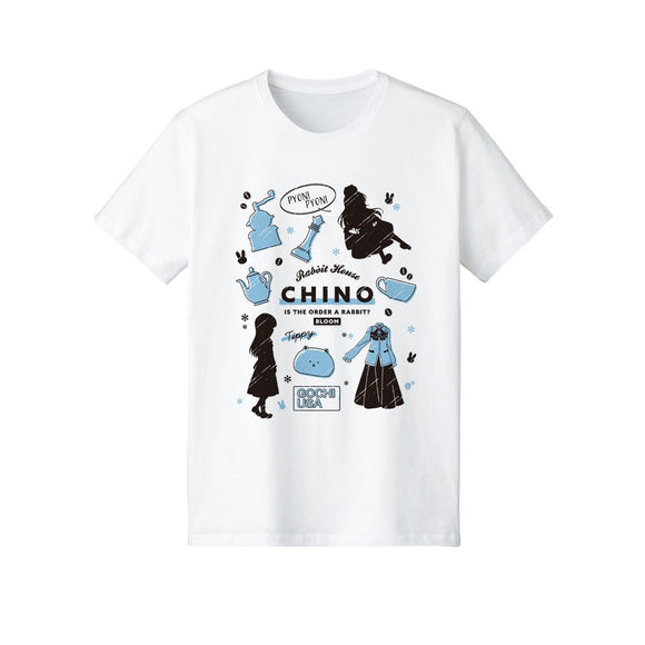 『ご注文はうさぎですか？ BLOOM』 チノ Ani-Sketch Tシャツメンズ【202406再販】