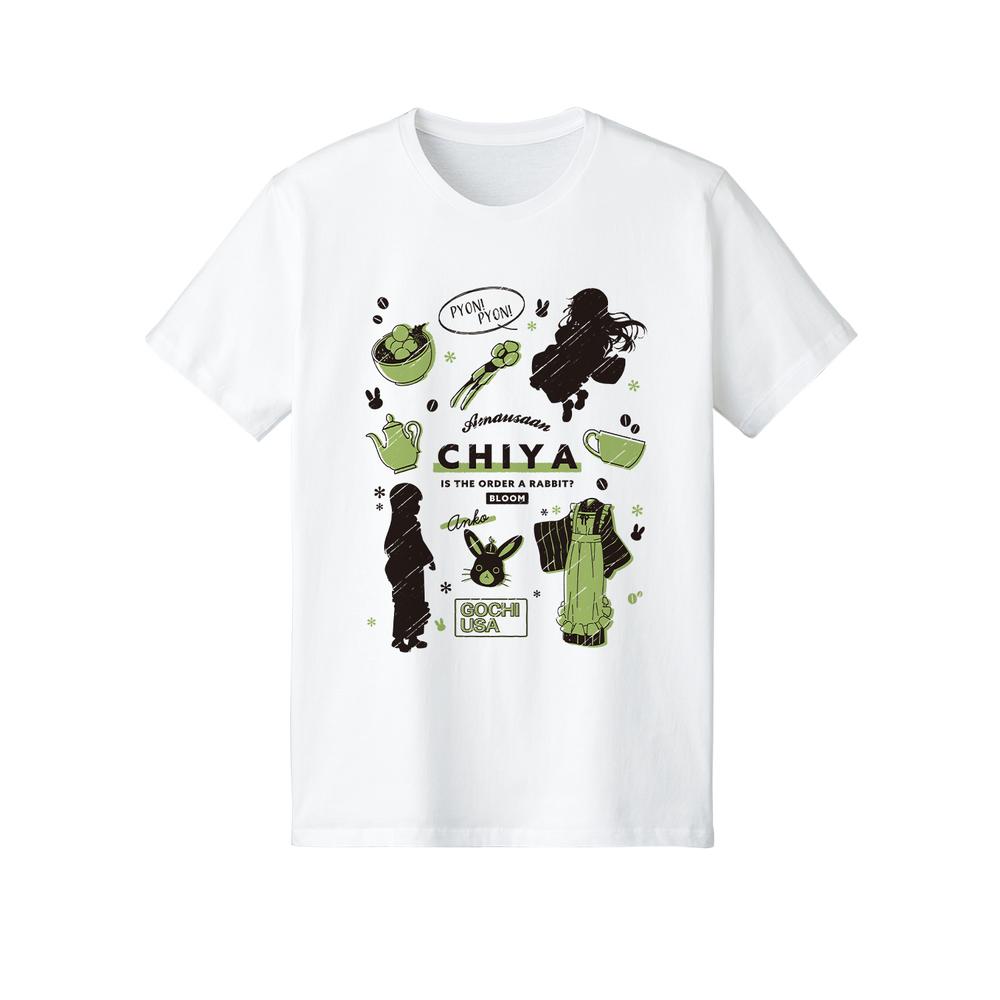 『ご注文はうさぎですか? BLOOM』千夜 Ani-Sketch Tシャツレディース【202507再販】