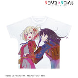 『リコリス・リコイル』錦木千束&井ノ上たきな Ani-Art clear label フルグラフィックTシャツユニセックス【202407再販】