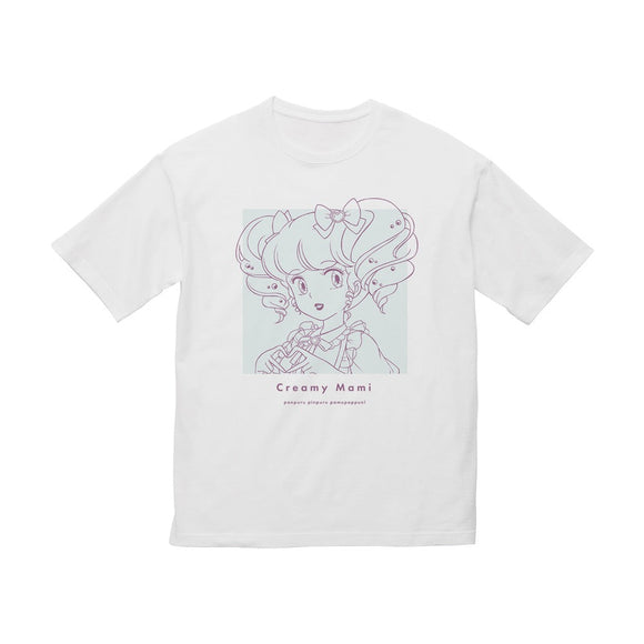 『魔法の天使クリィミーマミ』描き下ろし クリィミーマミ 令和 時代ファッションver. BIGシルエットTシャツユニセックス【202406再販】