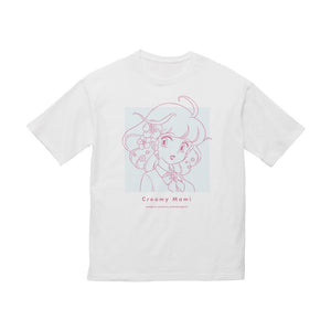 『魔法の天使クリィミーマミ』描き下ろし クリィミーマミ 平成 時代ファッションver. BIGシルエットTシャツユニセックス【202406再販】