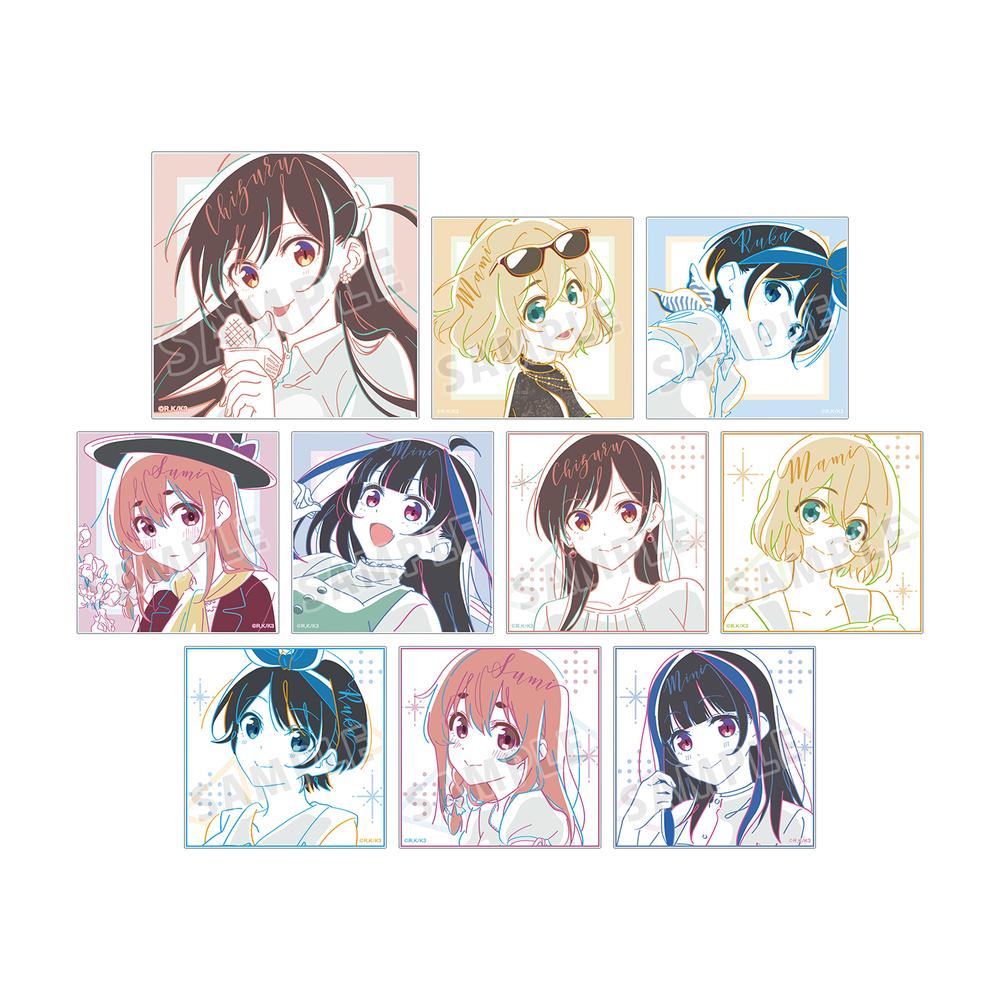 『彼女、お借りします』トレーディング lette-graph アクリルカード(単位/BOX)【202508再販】