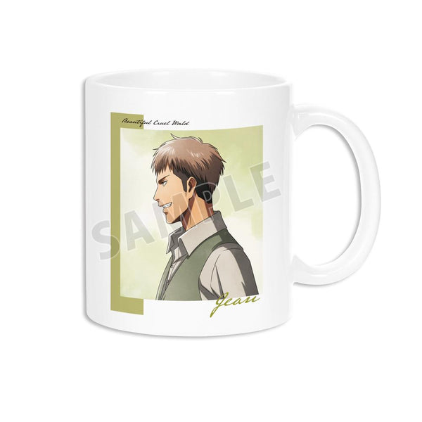 未使用品】進撃の巨人リヴァイメモリアルプレートマグカップ