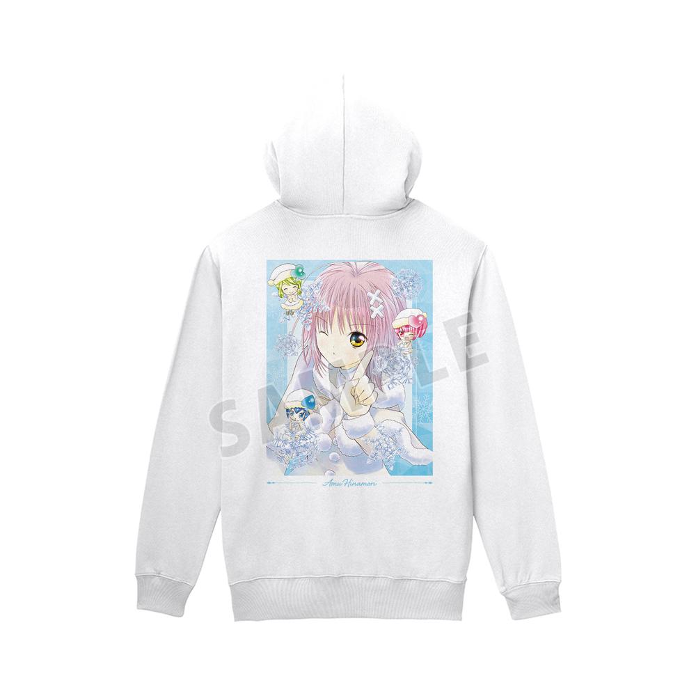 『しゅごキャラ!』日奈森あむ バックプリントジップパーカーレディース【202507再販】