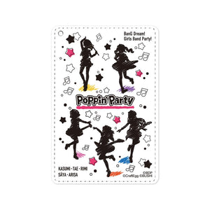 『BanG Dream! ガールズバンドパーティ!』Poppin'Party Ani-Sketch 1ポケットパスケース【202407再販】