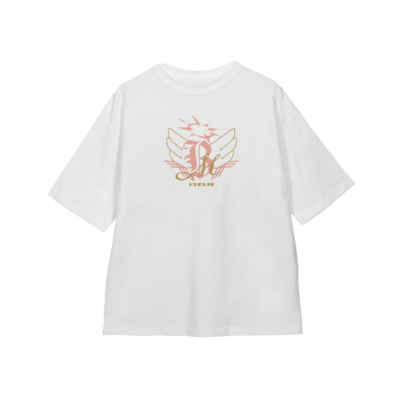 『アークナイツ』描き起こし ショッピングver. ブレミシャイン 着用BIGシルエットTシャツユニセックス